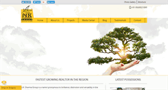 Desktop Screenshot of nksharmagroup.com